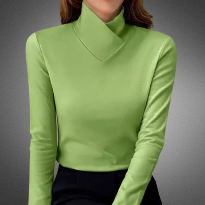 Isabelle | Sculpted Soft High Collar