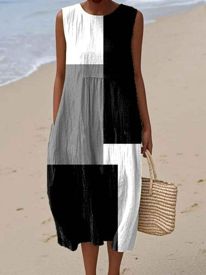 Poppy - Modern Patchwork Dress