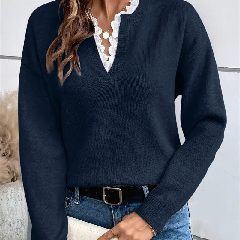 FLEUR | Elegant Sweater with Comfortable Fit and Versatile Style