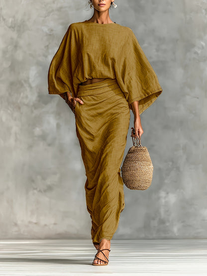 Mireille || 2-Piece Set with Skirt