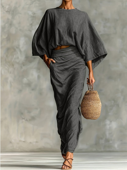 Mireille || 2-Piece Set with Skirt