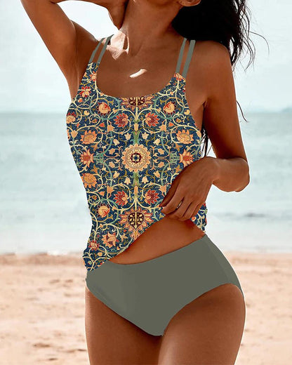 Laluna® | Summer Tankini with Print