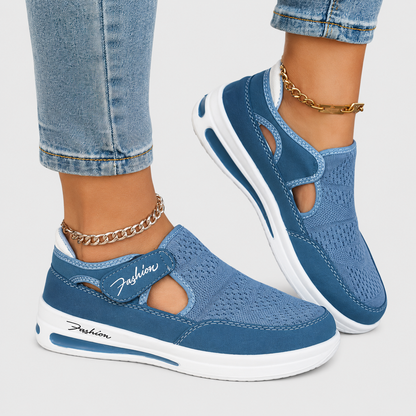 Breathable Slip-On Sneakers with Stable Comfort