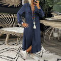 Adeline | Denim Shirt Dress
