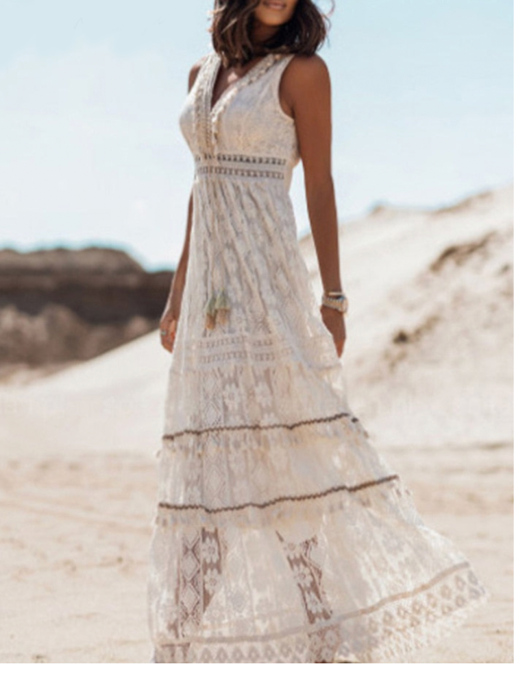 RAFFAELLA | Elegant Long Dress with Flattering Fit and Refined Style for Special Occasions