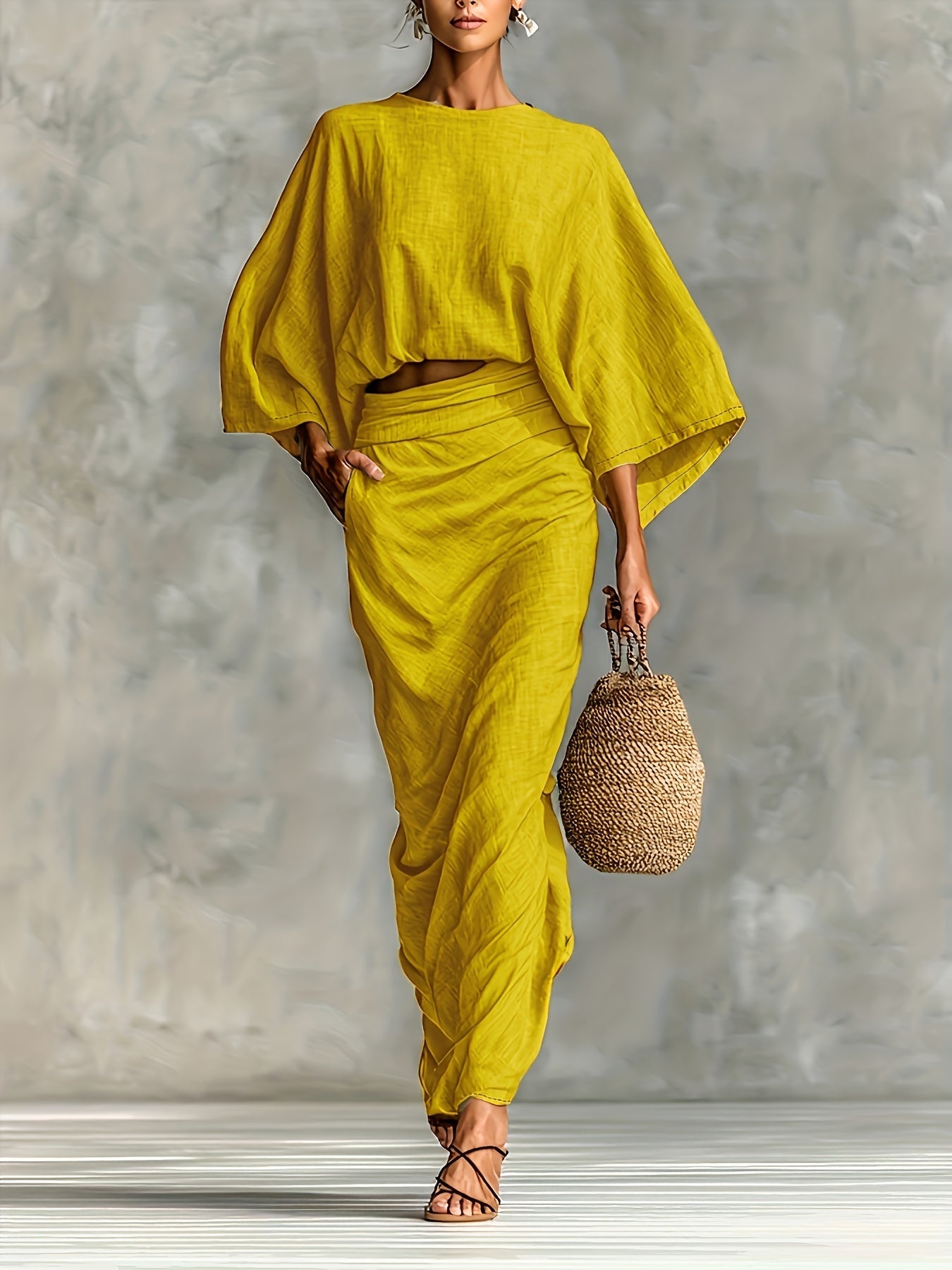 Mireille || 2-Piece Set with Skirt