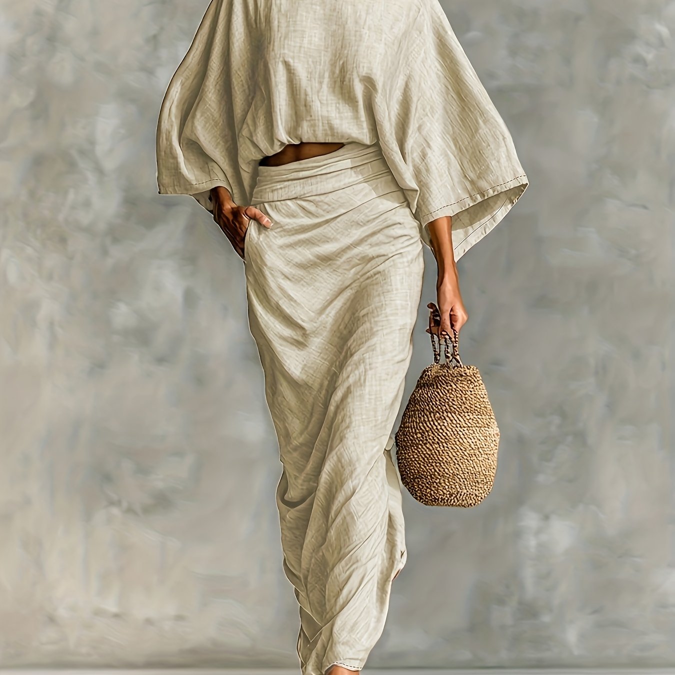 Mireille || 2-Piece Set with Skirt
