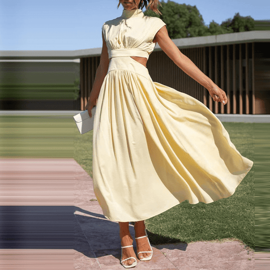 ALMA | Elegant and Flowing Long Dress for Any Occasion