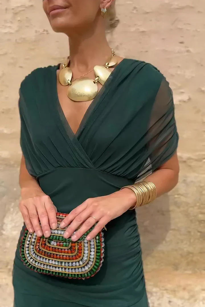 ISABELLA | Elegant Maxi Dress with Flattering Waist and Timeless Class