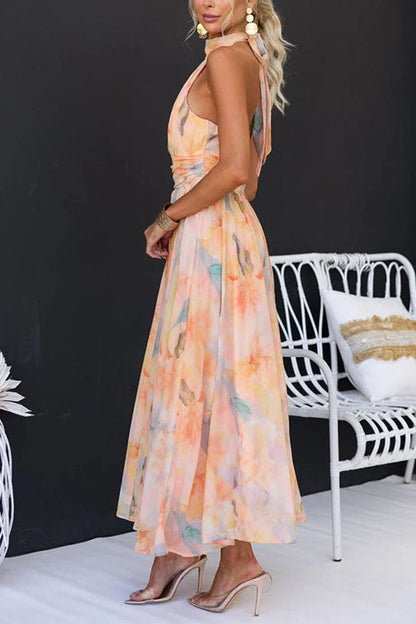 Ava™ – Floral Maxi Dress