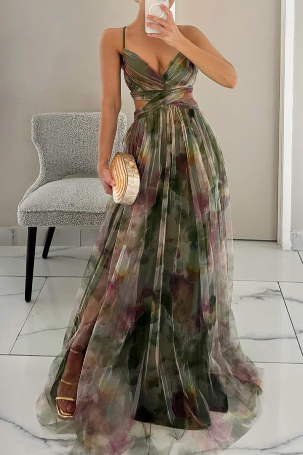 GISELLE | Chiffon Maxi Dress