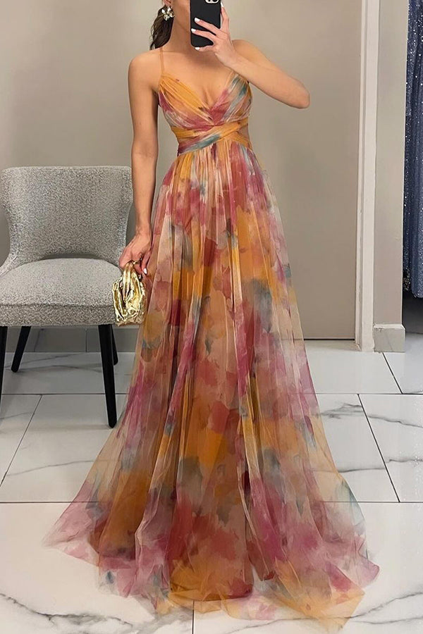 GISELLE | Chiffon Maxi Dress