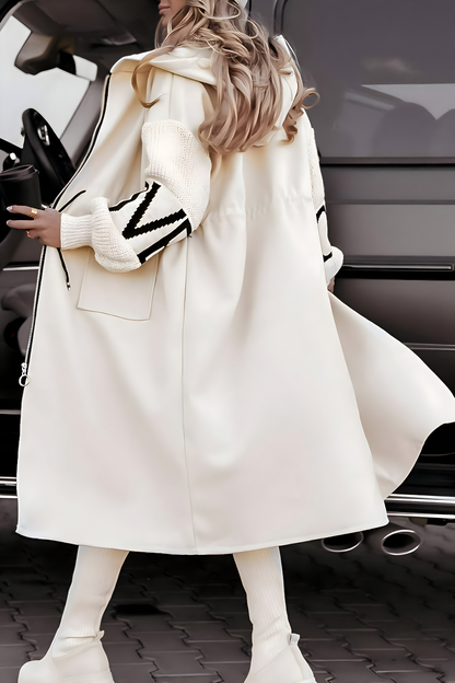 EVELINA | Elegant Coat with Hood that Offers Refinement and Daily Comfort