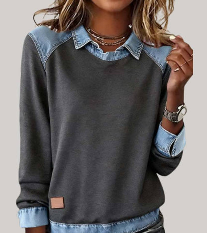 MILA | Elegant Sweater with Refined Details for Everyday Chic