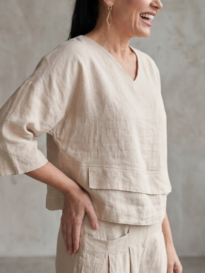 River | Layered Top Wide Leg Set