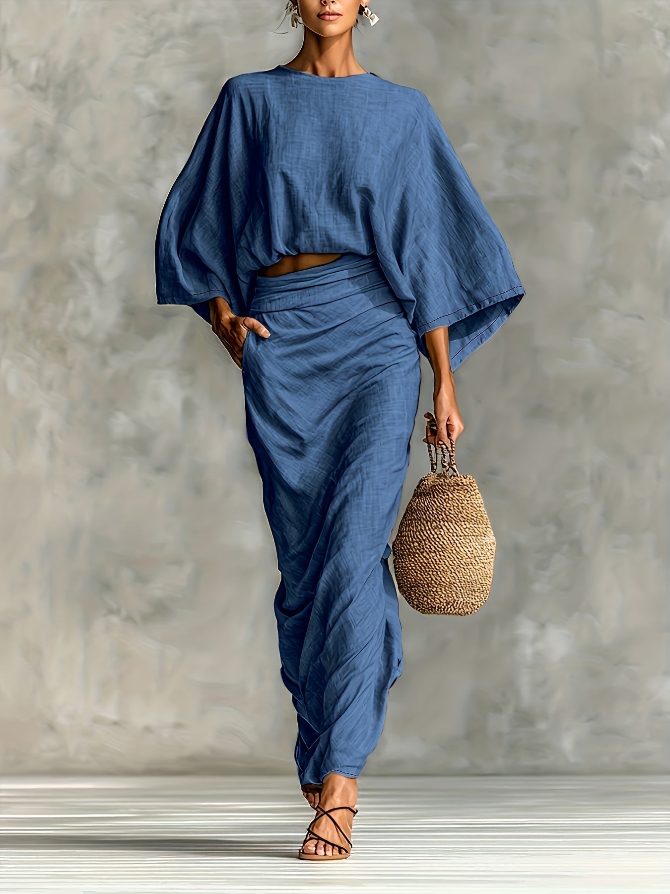 Mireille || 2-Piece Set with Skirt