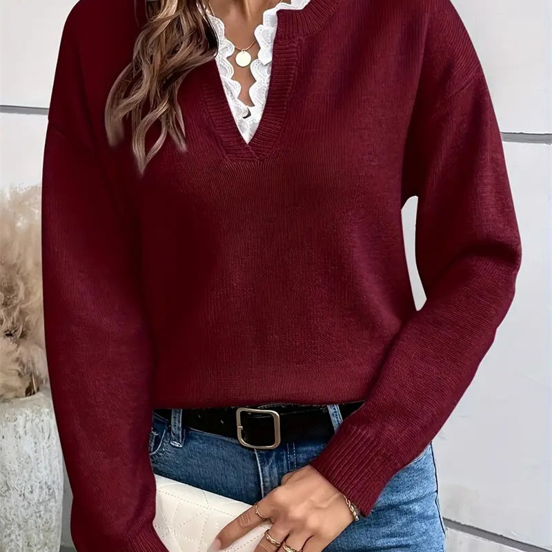 FLEUR | Elegant Sweater with Comfortable Fit and Versatile Style