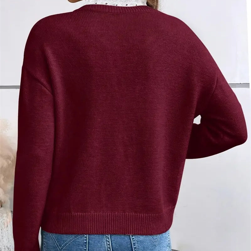 FLEUR | Elegant Sweater with Comfortable Fit and Versatile Style