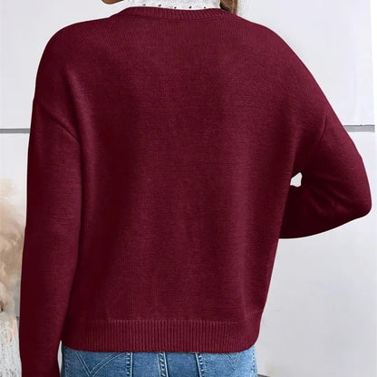 FLEUR | Elegant Sweater with Comfortable Fit and Versatile Style