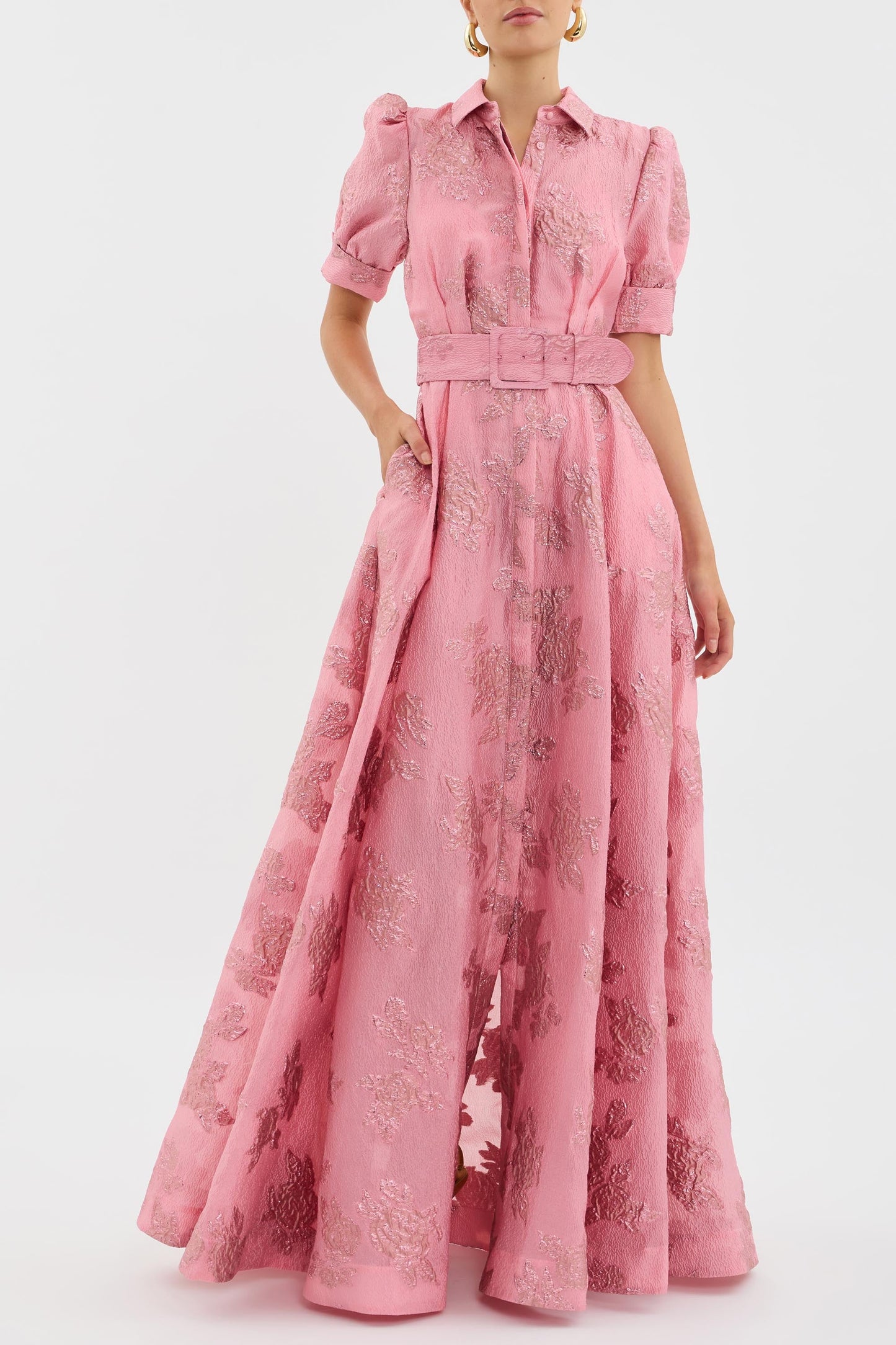 Aria™ | Short Sleeve Balloon Dress