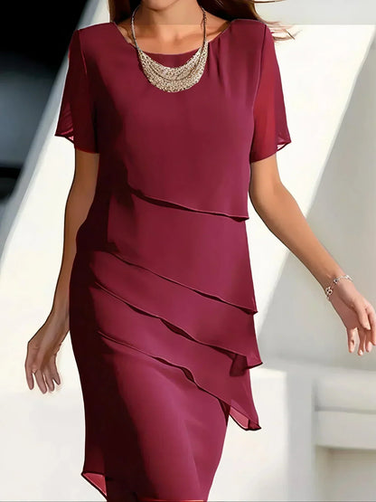 NOORÉ | Elegant Dress with Flattering Layering