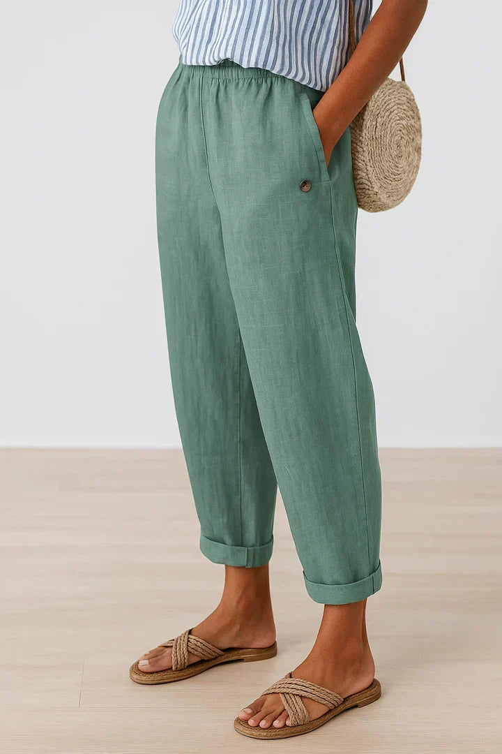 SAWYER | Relaxed Wide-Leg Pants with Effortless Summer Comfort