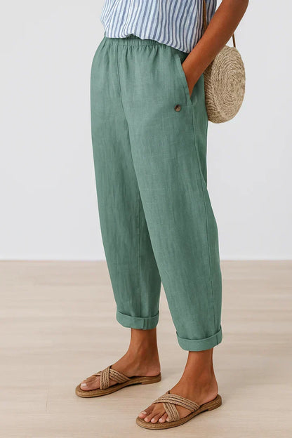 SAWYER | Relaxed Wide-Leg Pants with Effortless Summer Comfort