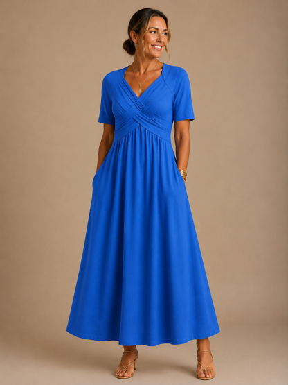 Angeli™ | Elegant Midi Dress