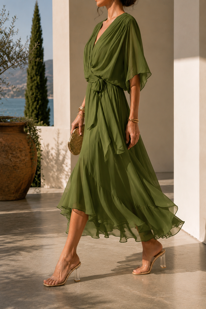 V-Neck Dress