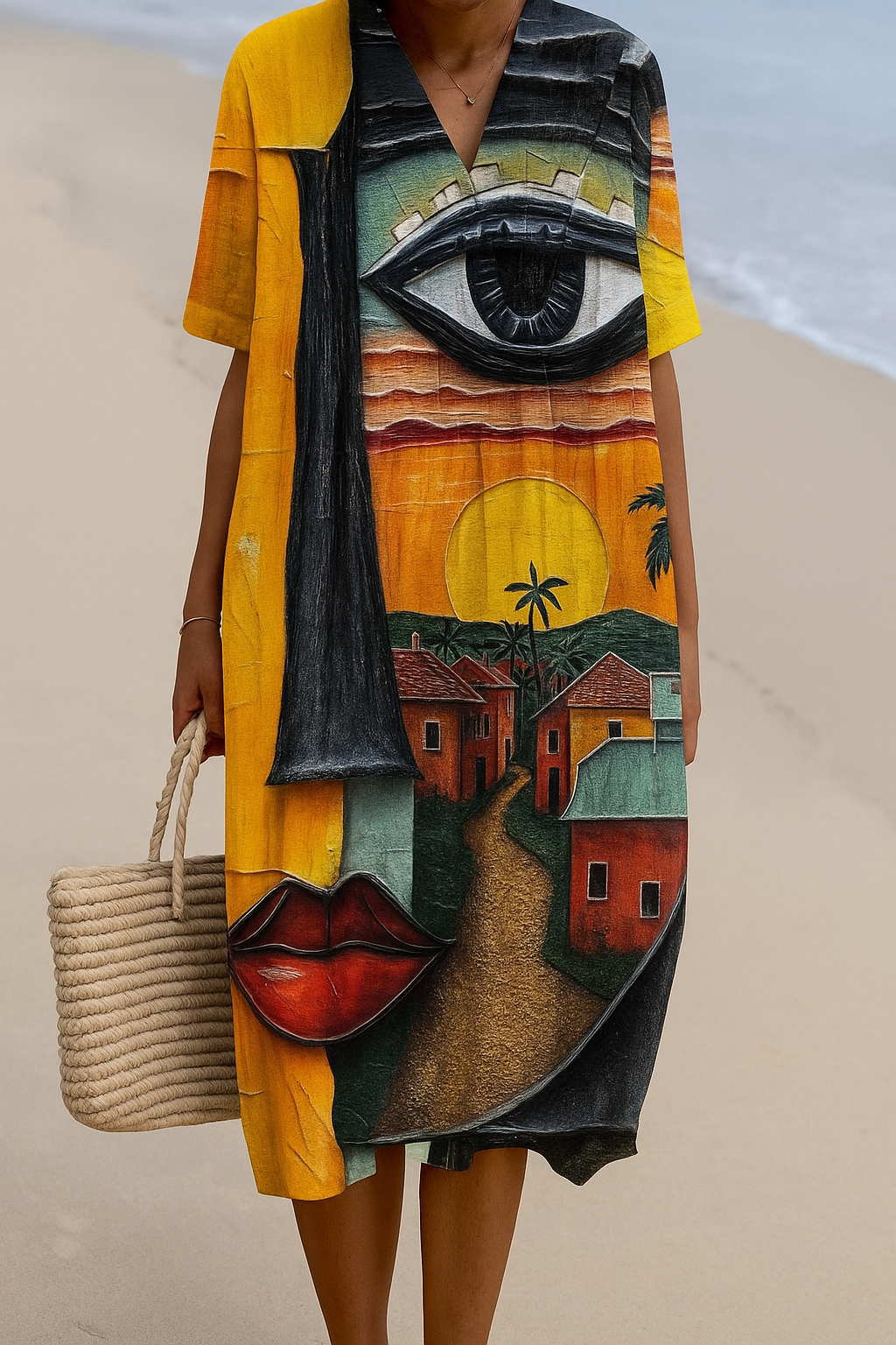 Tania - Summer Dress Inspired by Artists