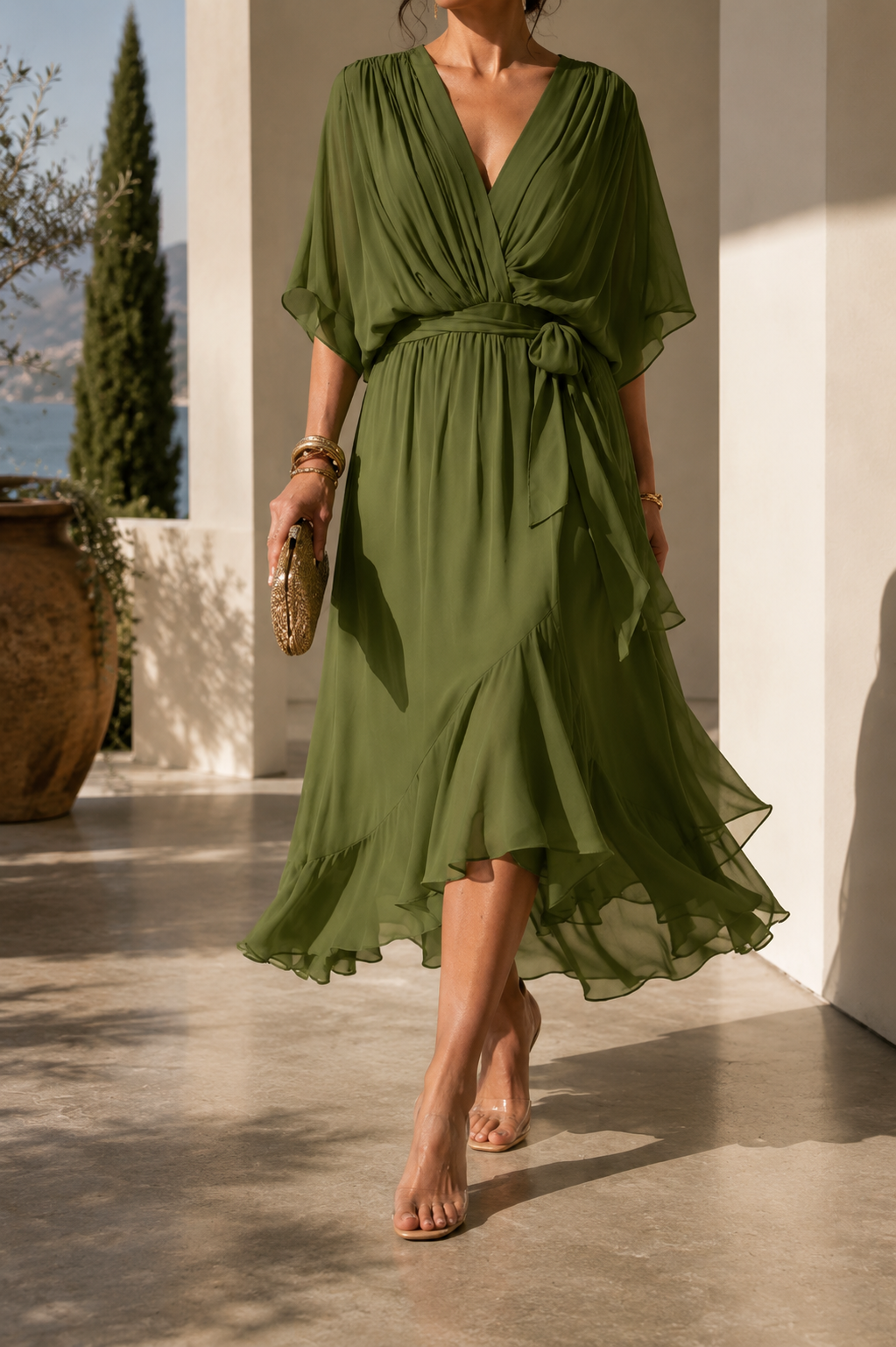 V-Neck Dress
