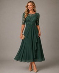 Rosa | Lace Midi Dress