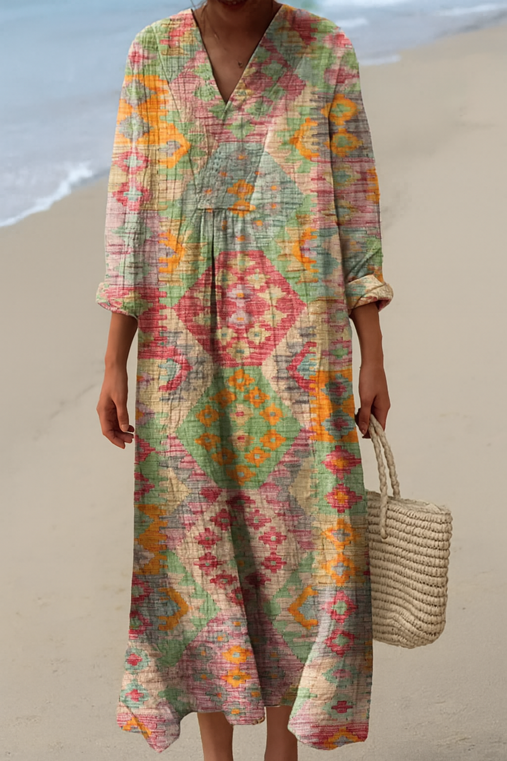 Virginia - Printed Dress Summer Breeze