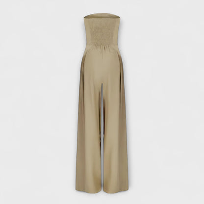 Kiora™ | Elegant Strapless Jumpsuit