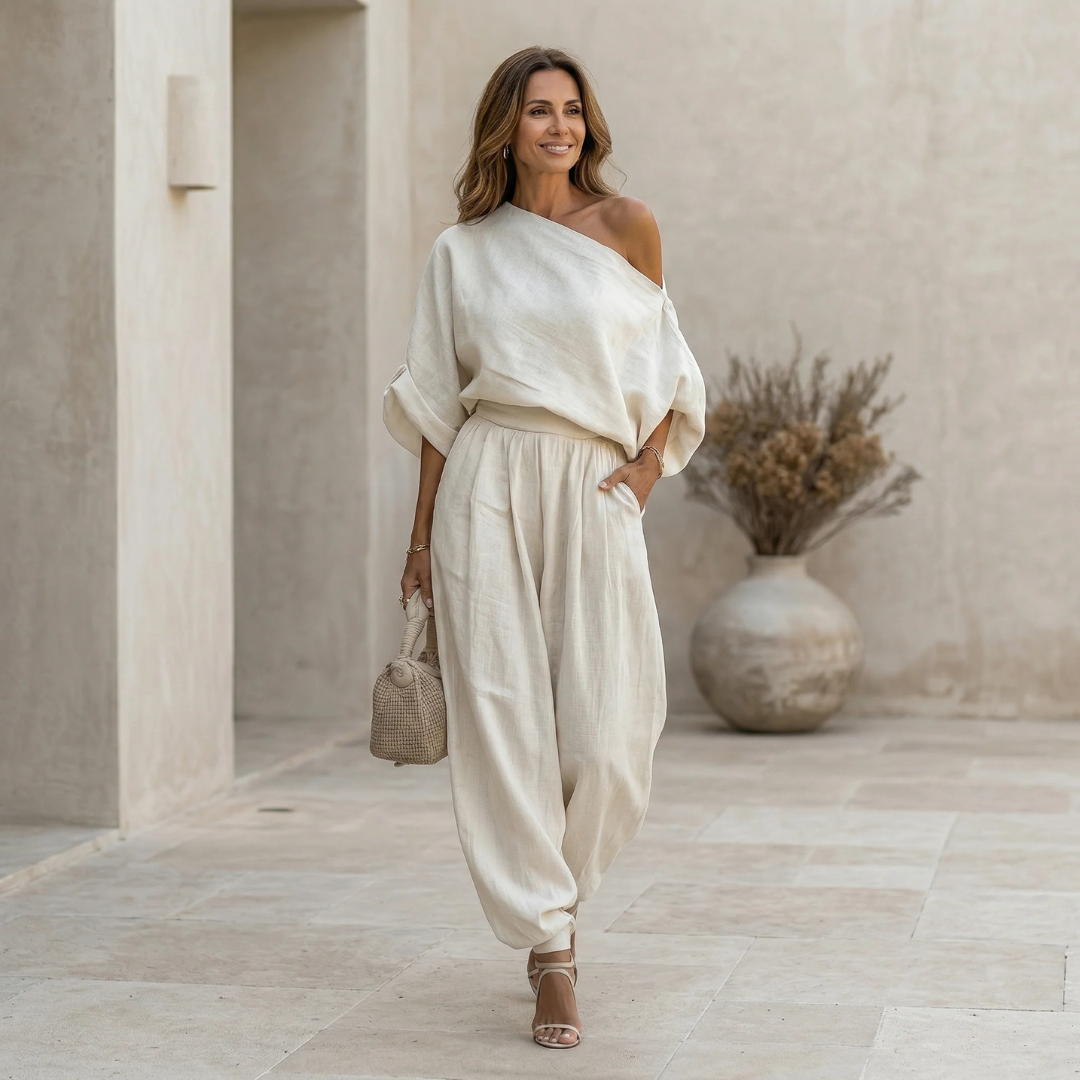 Annamária – Premium Canvas Set with Dropped Sleeves