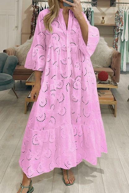 Rita | Long dress with elegant style and everyday comfort for summer and informal occasions