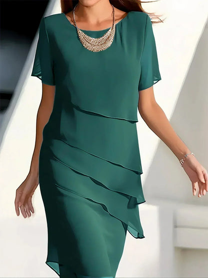 NOORÉ | Elegant Dress with Flattering Layering