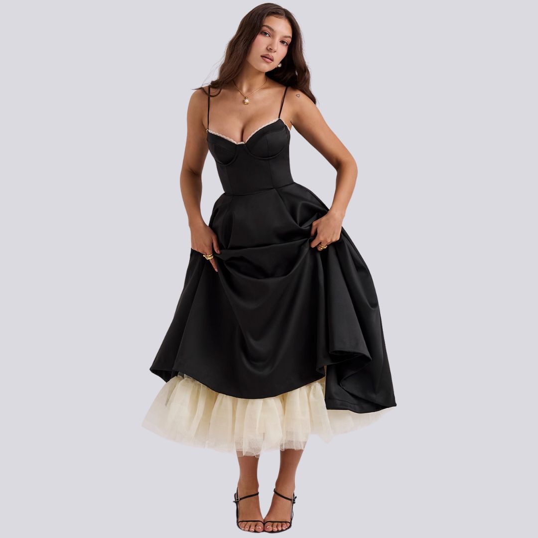 VALENTINA | Elegant and Versatile Long Dress for Special Occasions