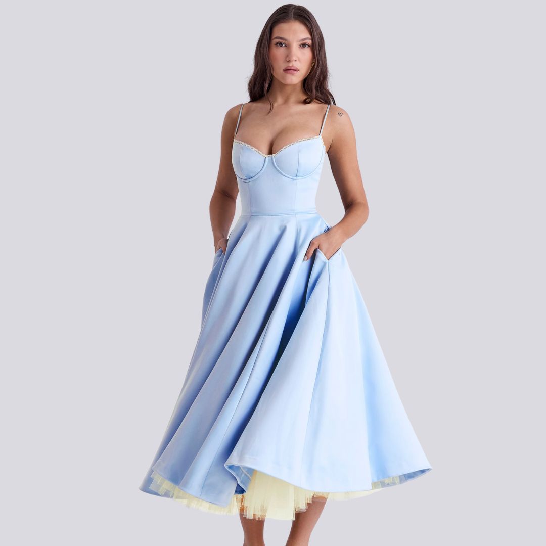 VALENTINA | Elegant and Versatile Long Dress for Special Occasions