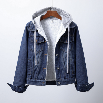 YARA | Denim Jacket with Warm Lining and Casual Style