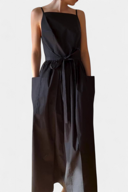 SERENA | Long Dress with Adjustable Straps for Romantic Style and Summer Comfort