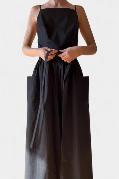 SERENA | Long Dress with Adjustable Straps for Romantic Style and Summer Comfort