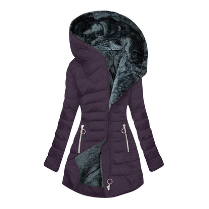 Giulia | Long Winter Coat with Thermal Protection and Elegant Daily Style