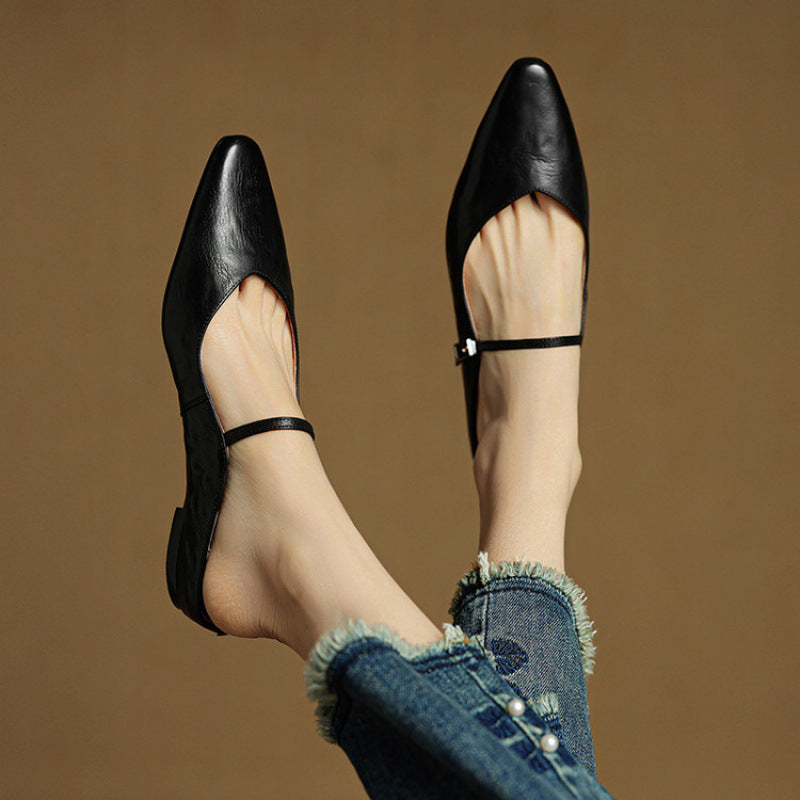 Renata | Mules in Genuine Leather