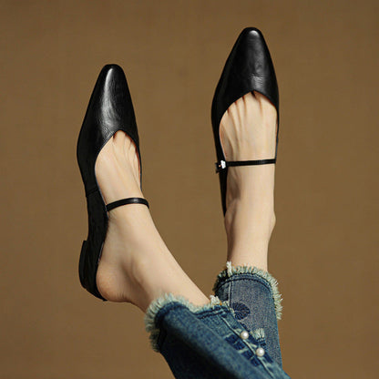 Renata | Mules in Genuine Leather