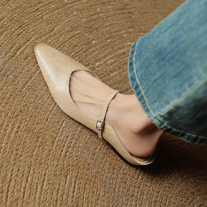 Renata | Mules in Genuine Leather