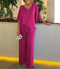 Martha - Comfortable Set with Wide Legs
