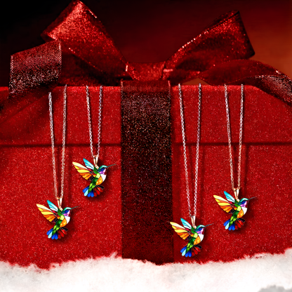 FLEUR™ | Hummingbird Jewelry Set with Elegant Lightness and Meaningful Style