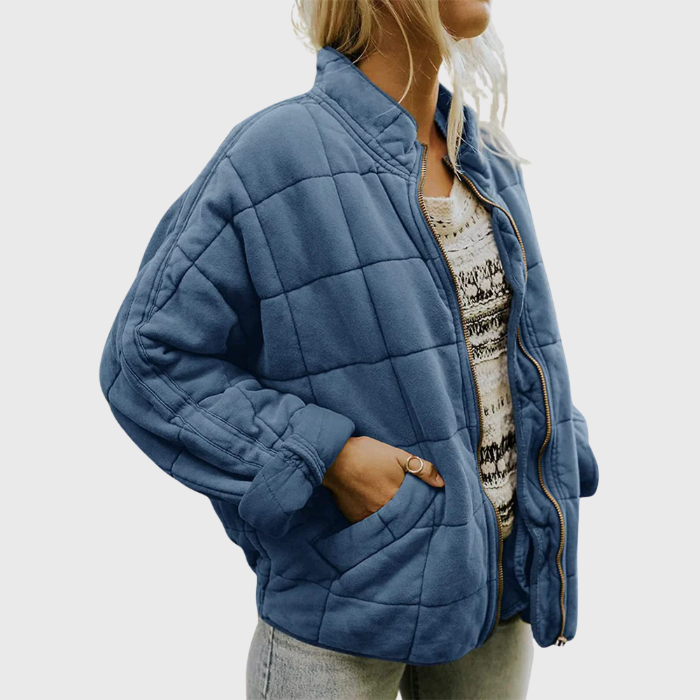 Josiane | Quilted jacket with an elegant oversized fit