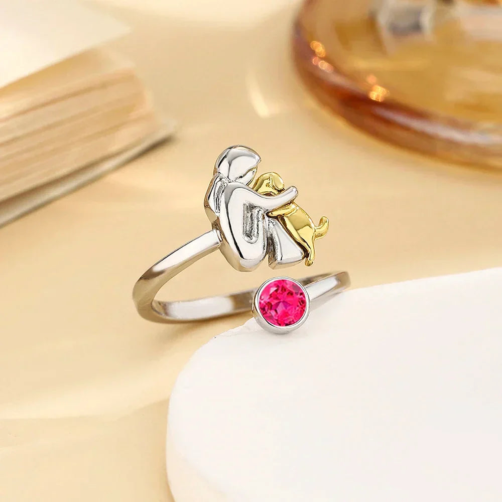 LadiVania™ | Ring with Dog Icon